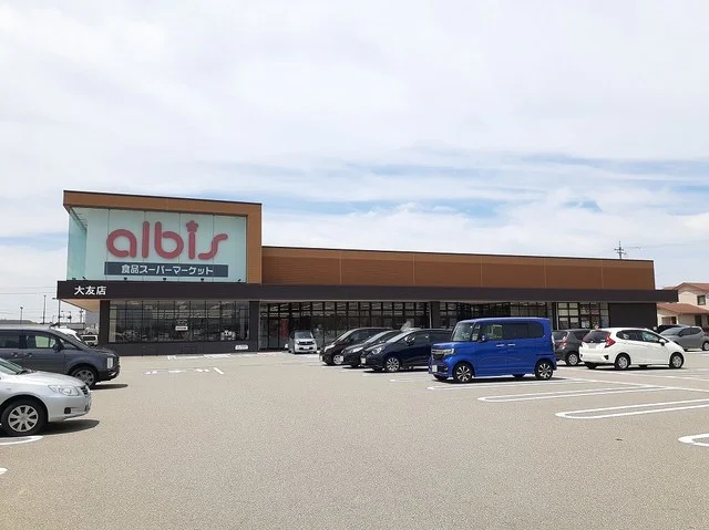 アルビス大友店まで1000m