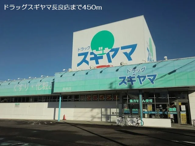 ドラッグスギヤマ長良店まで450m