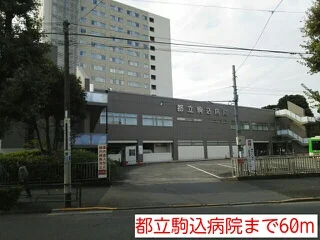 都立駒込病院まで60m