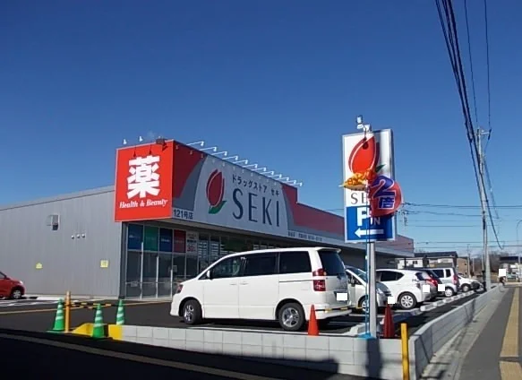 ドラッグストアセキ 高坂店まで365m