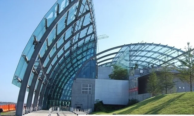 アクアマリンふくしままで3100m