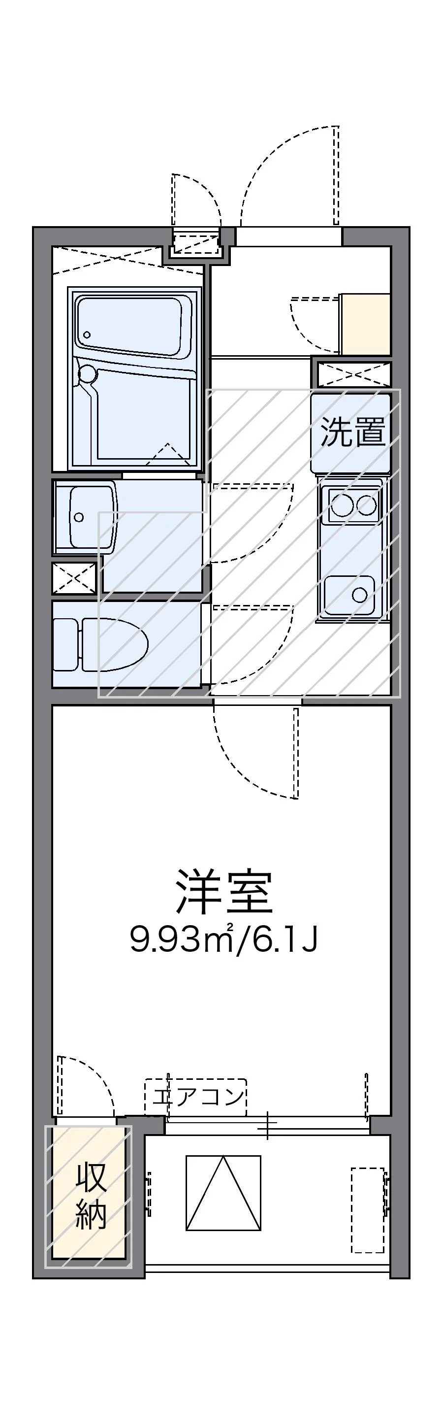 代表的な間取のため実際の間取とは異なる場合があります