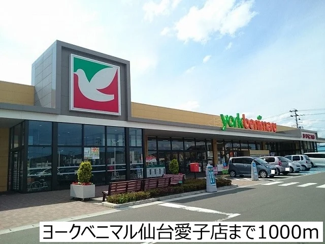 ヨークベニマル仙台愛子店まで1000m