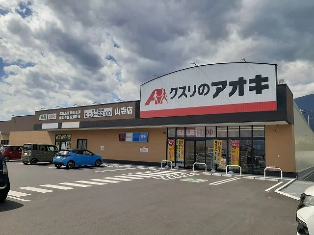 クスリのアオキ山寺店まで500m