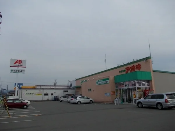 クスリのアオキまで650m