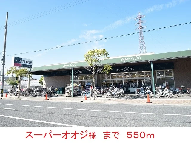 スーパーオオジ様まで550m