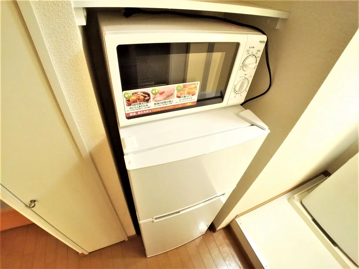 レンジと冷蔵庫