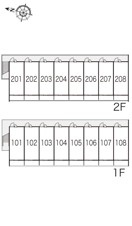 間取配置図です。