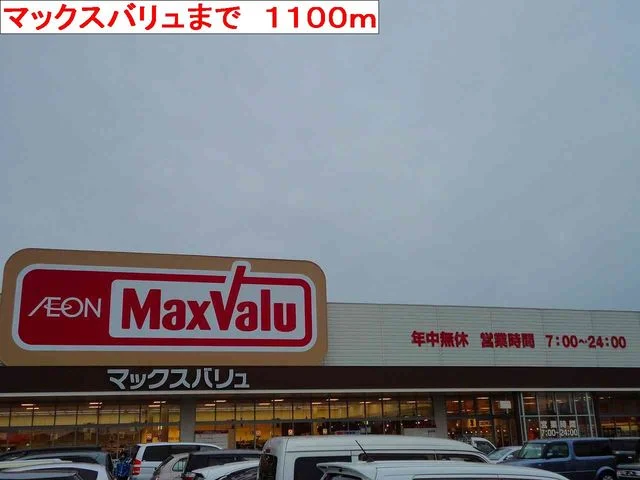 マックスバリュまで1100m
