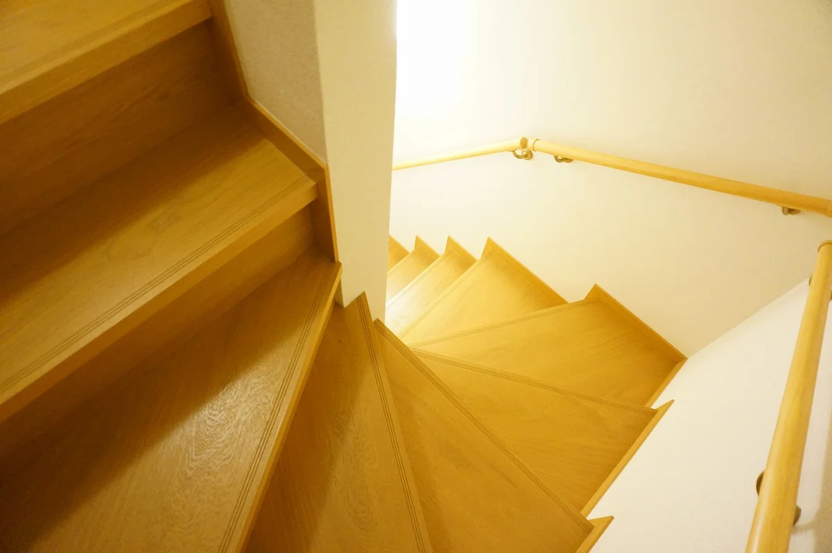 メゾネットタイプのお部屋です