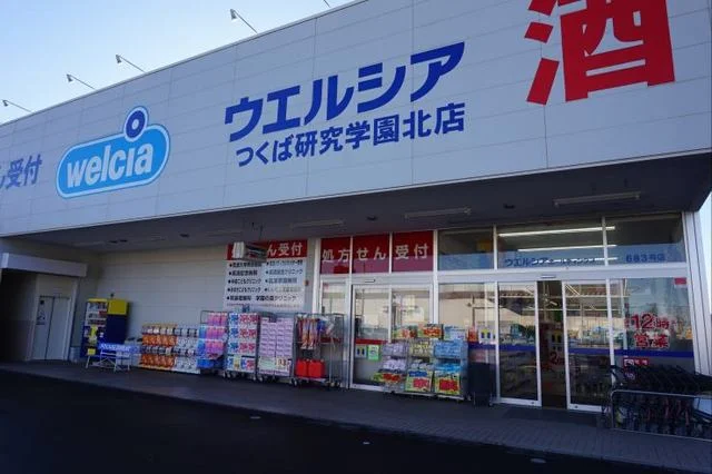 ウエルシアつくば研究学園北店まで300m