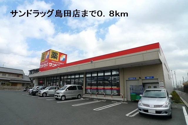 サンドラッグ島田店まで800m