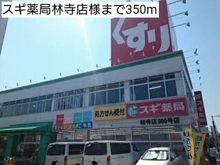 スギ薬局林寺店様まで350m