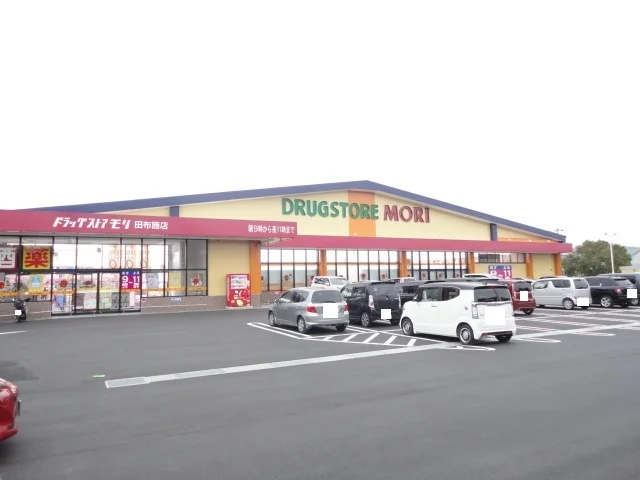 ドラッグストアモリ田布施店まで300m