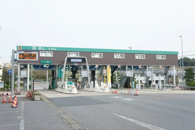 津山インターさんまで1200m