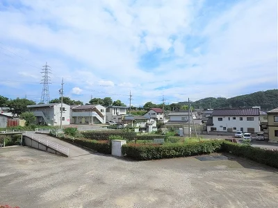 2階からのアングルです