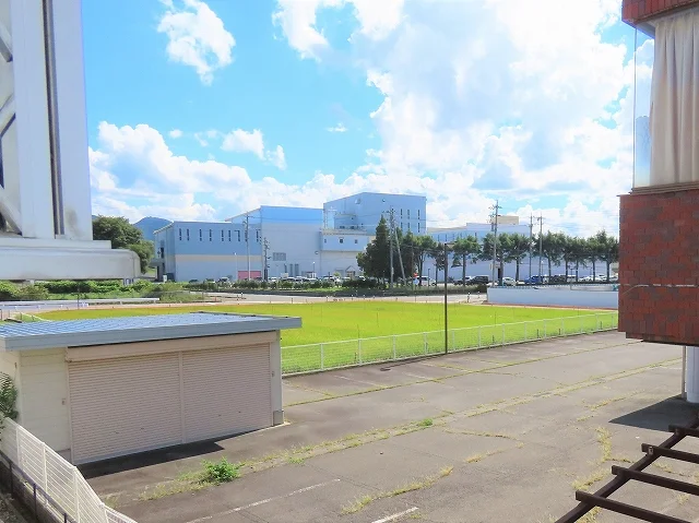 2階からのアングルです