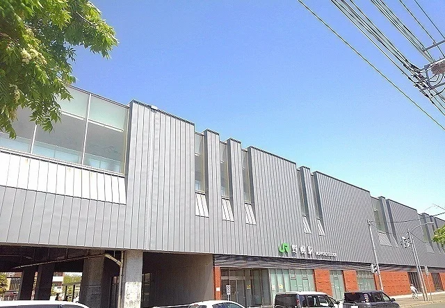 野幌駅まで1900m