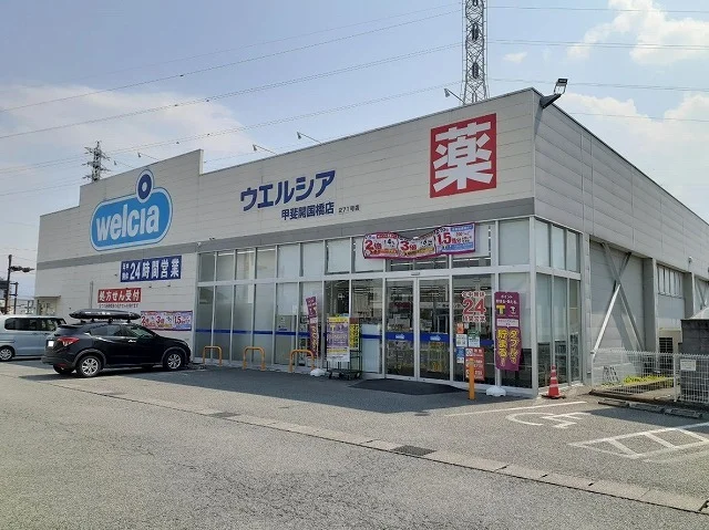 ウエルシア甲斐開国橋店まで800m