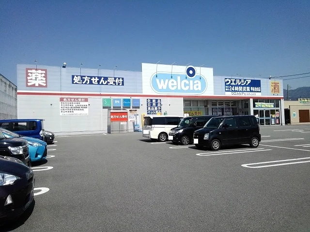 ウエルシア甲府池田店まで210m