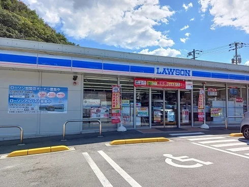 ローソンさんまで3900m