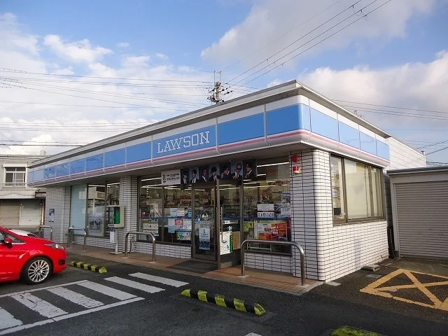 ローソン岩出川尻店様まで850m