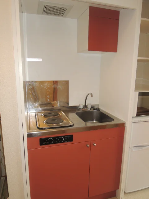 ２口電気コンロ