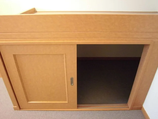 ベッド下収納になっています！