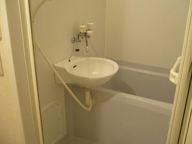 洗面スペース兼用です。