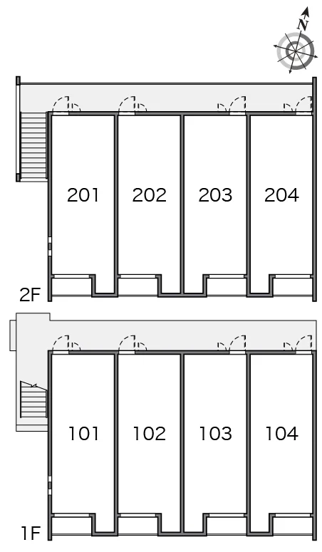 間取り配置図です。