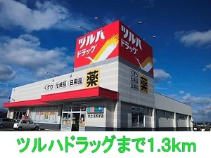 ツルハドラッグまで1300m