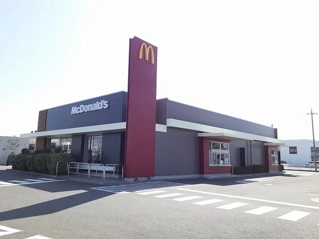 マクドナルド400大田原店まで1500m