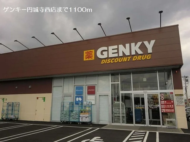 ゲンキー円城寺西店まで1100m