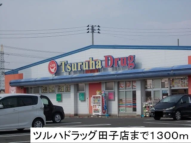ツルハドラッグまで1300m