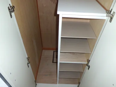 大きな玄関収納。