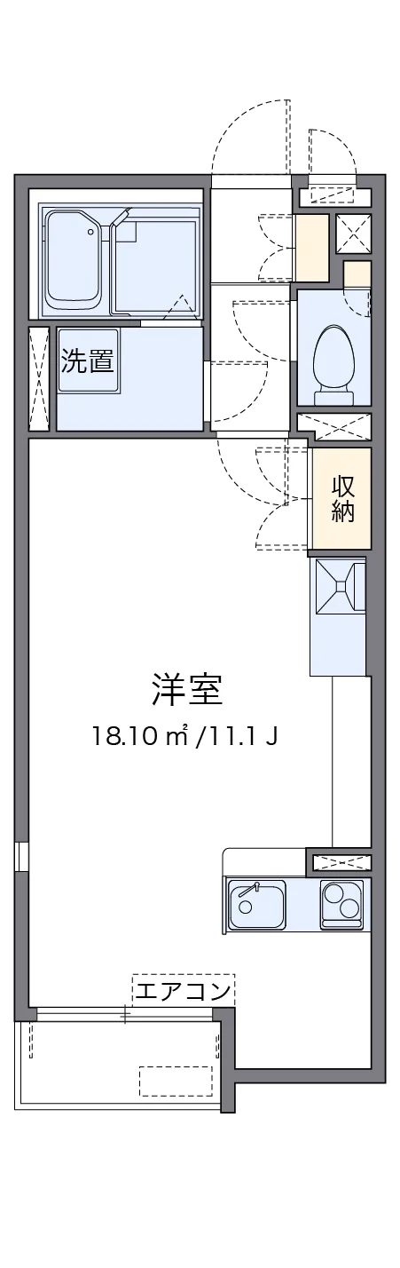 代表的な間取のため実際の間取とは異なる場合があります