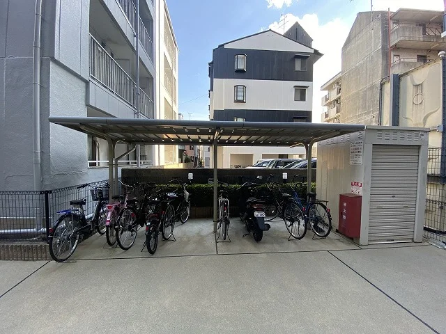 駐輪スペースです。