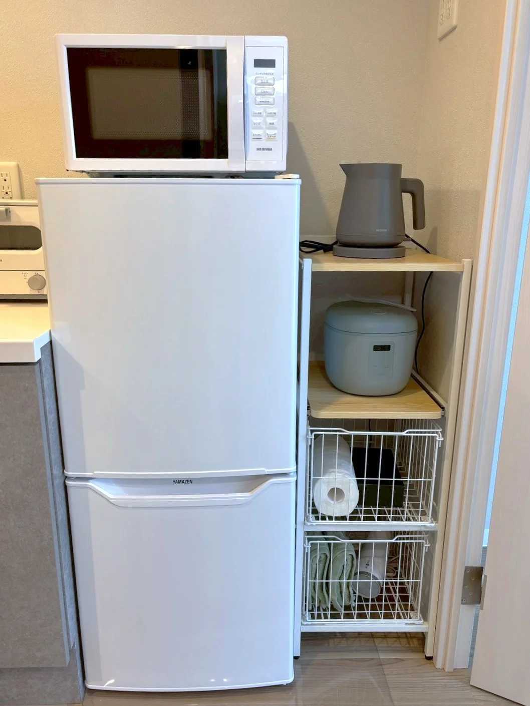 炊飯器はオプションです