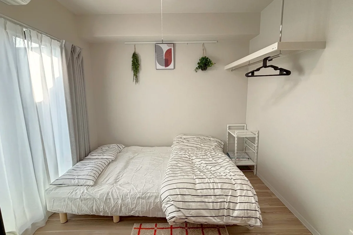 寝具セットはオプションになります。