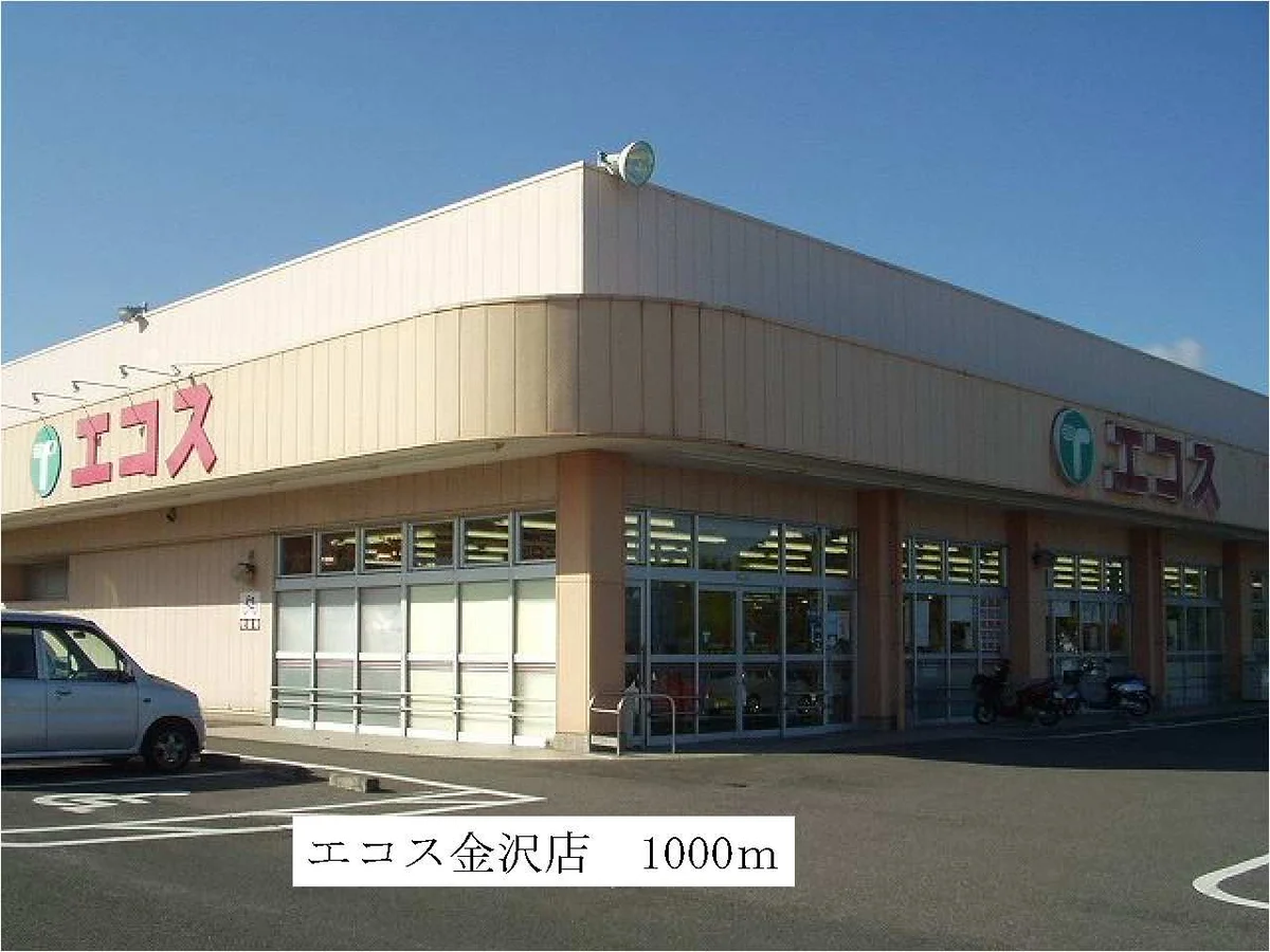 エコス金沢店まで1000m