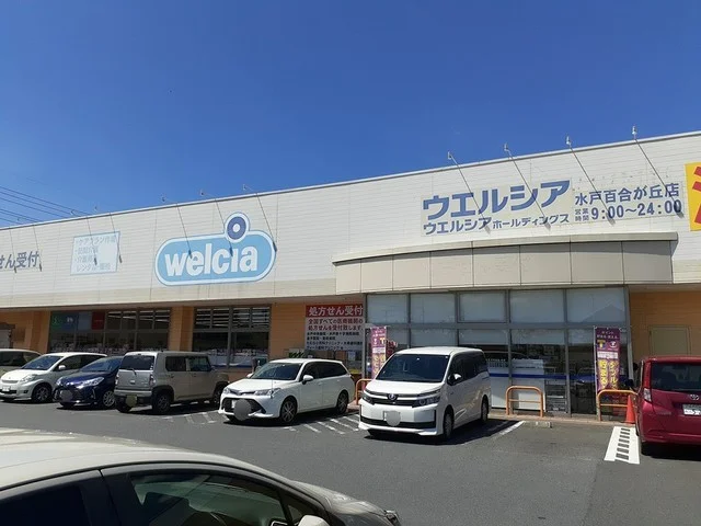 ウエルシア水戸百合が丘店まで1411m