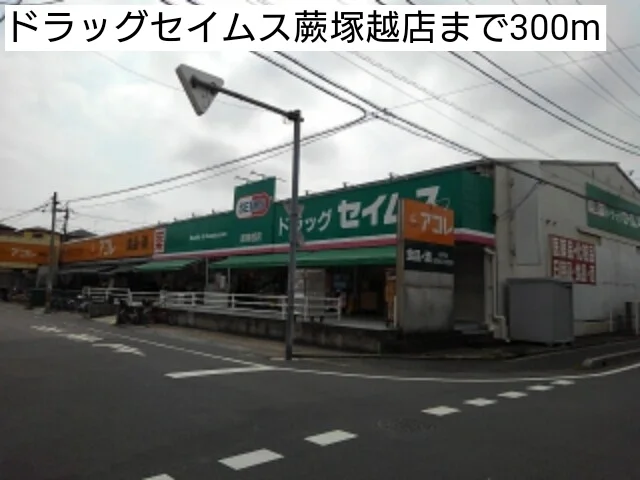 ドラッグセイムス蕨塚越店まで300m