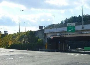 姫路バイパス姫路西インターまで3500m