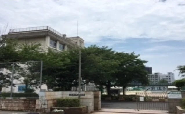 中広中学校まで1200m