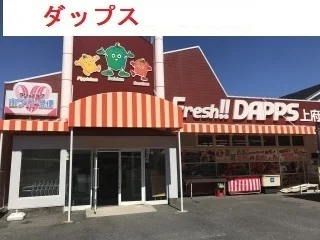 ダップス上府店まで10m