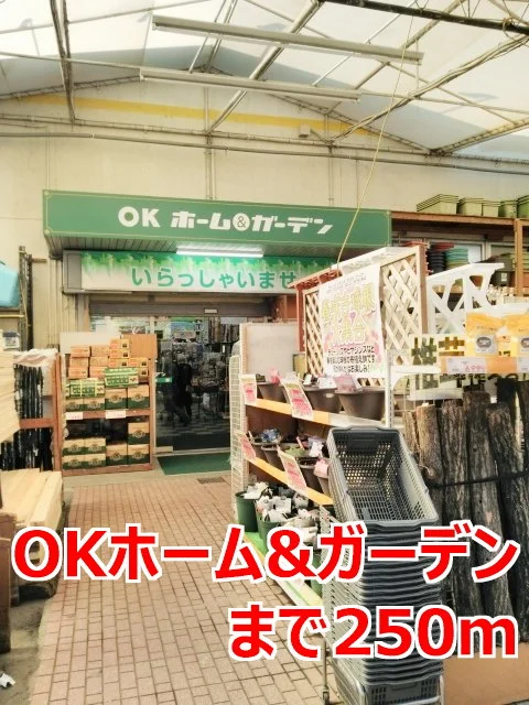 ＯＫホーム＆ガーデンまで250m