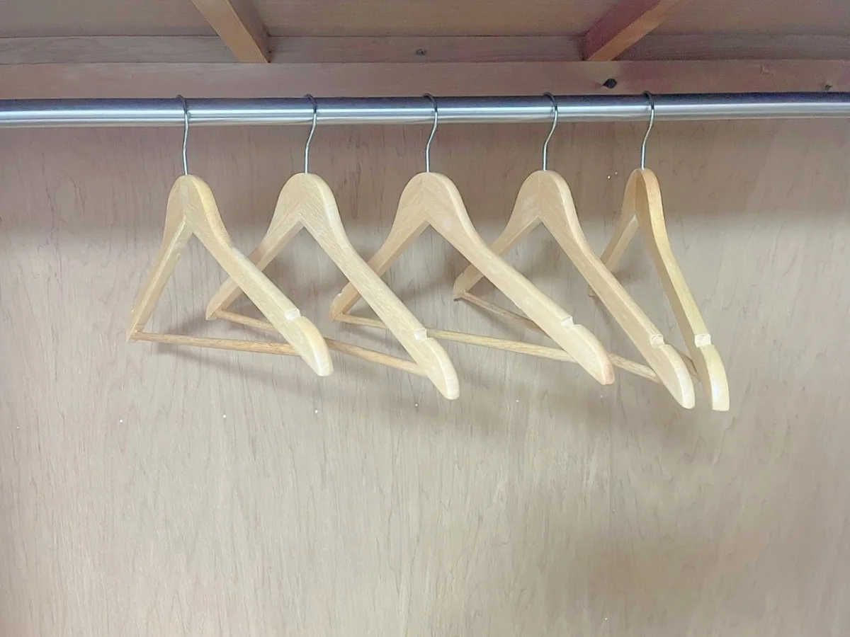 ハンガーもぜひご利用ください👚
