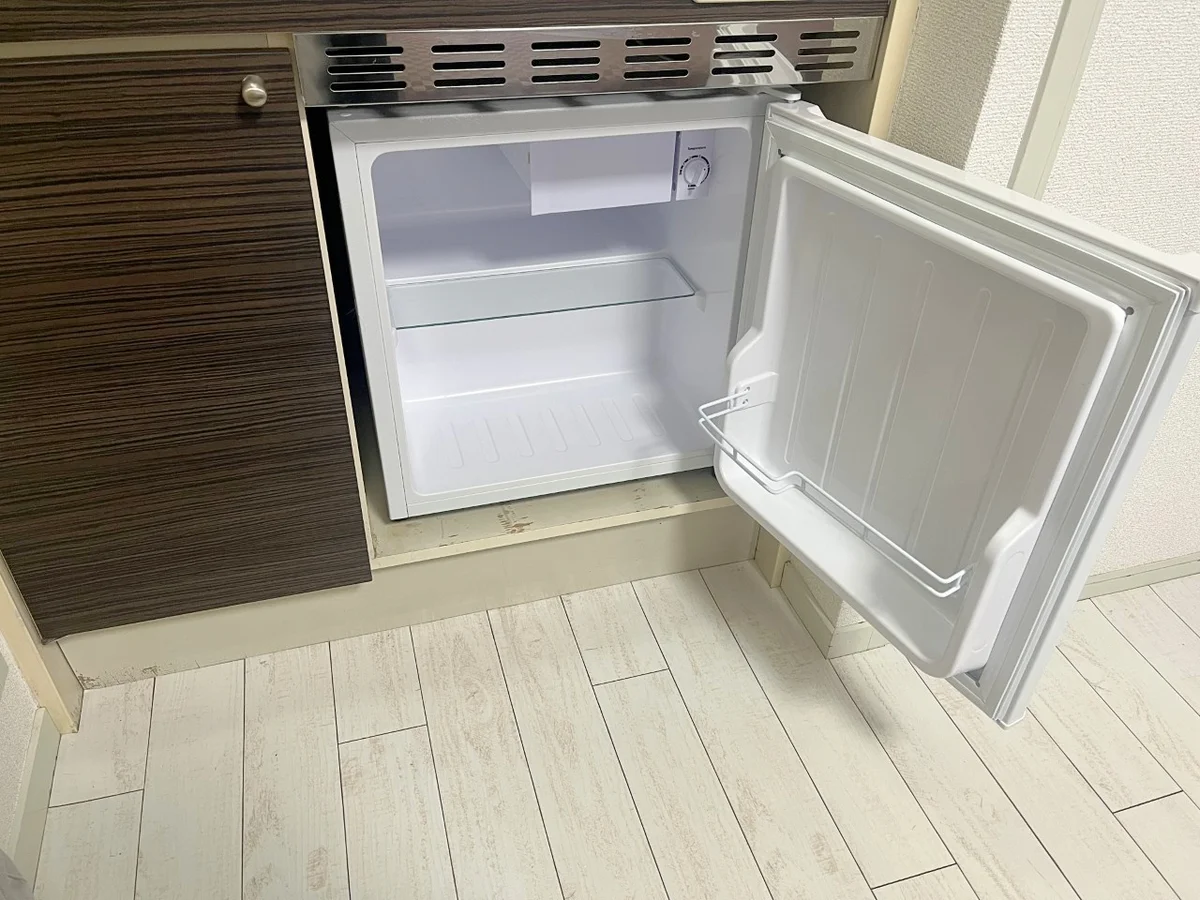ミニ冷蔵庫があります☆