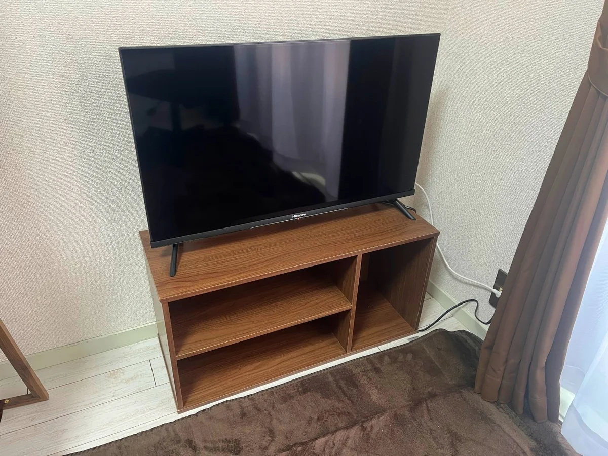 32型テレビを設置しています📺YouTube視聴も出来ます🎵