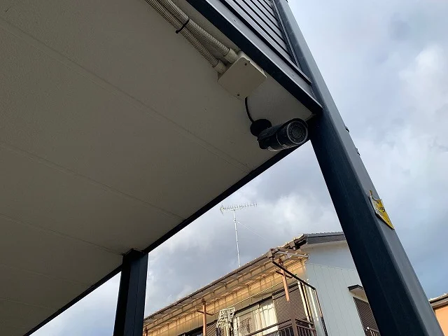 防犯カメラ設置